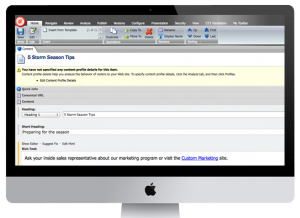 content management system