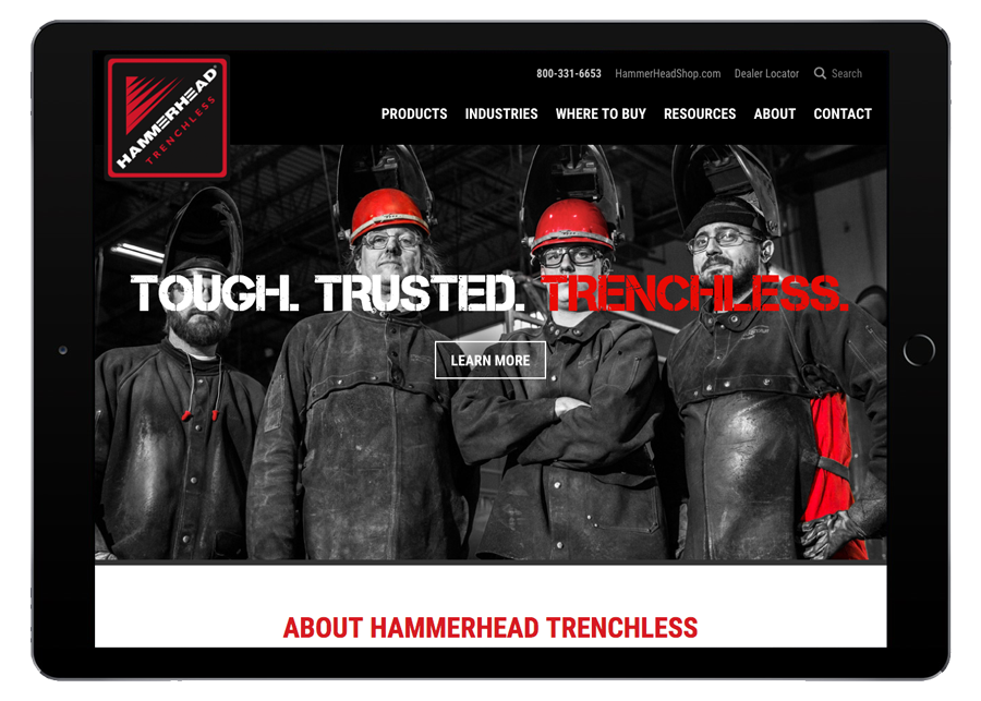 HammerHead Trenchless Tablet