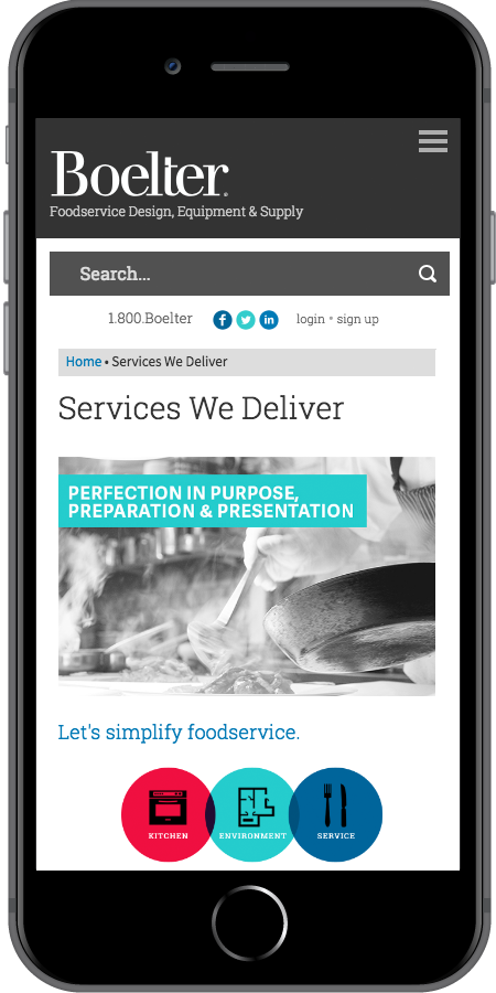 Boelter Companies Services Mobile