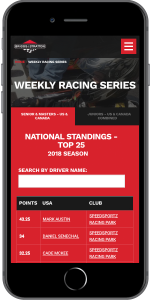 Briggs and Stratton Racing Weekly Series Mobile