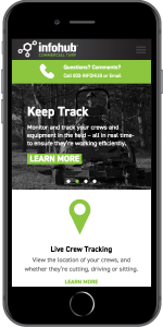 InfoHub by Briggs and Stratton Homepage Mobile