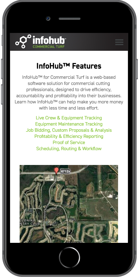 InfoHub by Briggs and Stratton Features Mobile