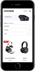 Koss Headphones Products iPhone