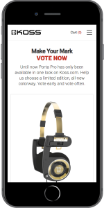 Koss Headphones Porta Pro Vote Mobile