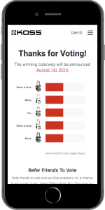 Koss Headphones Porta Pro Thanks Voting Mobile