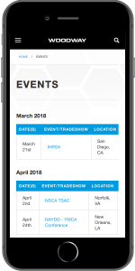 Woodway Homepage Mobile4