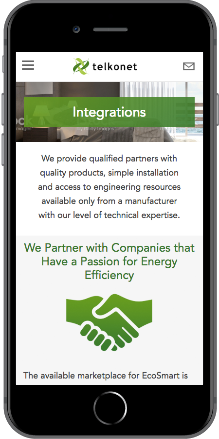 Telkonet Mobile Integrations