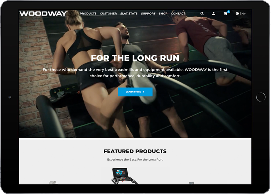 Woodway Tablet