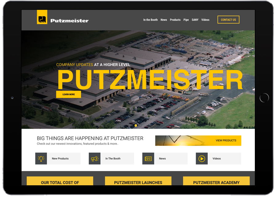 Putzmeister tablet