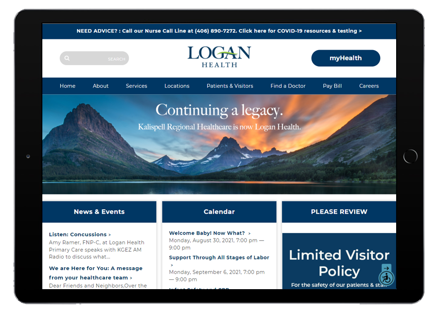 Logan Healthcare Tablet